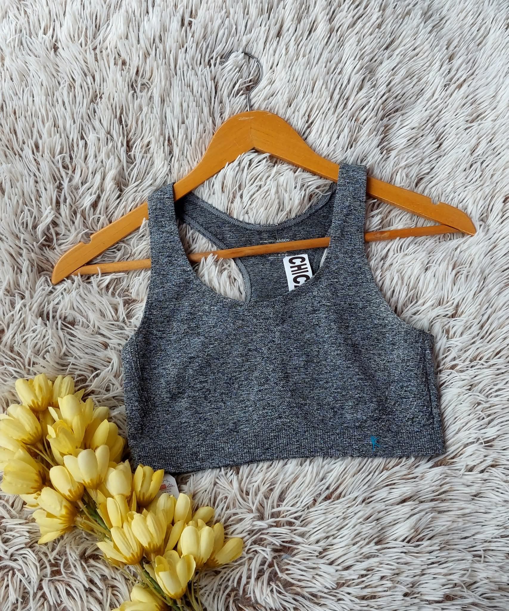 TOP GRIS MATIZADO