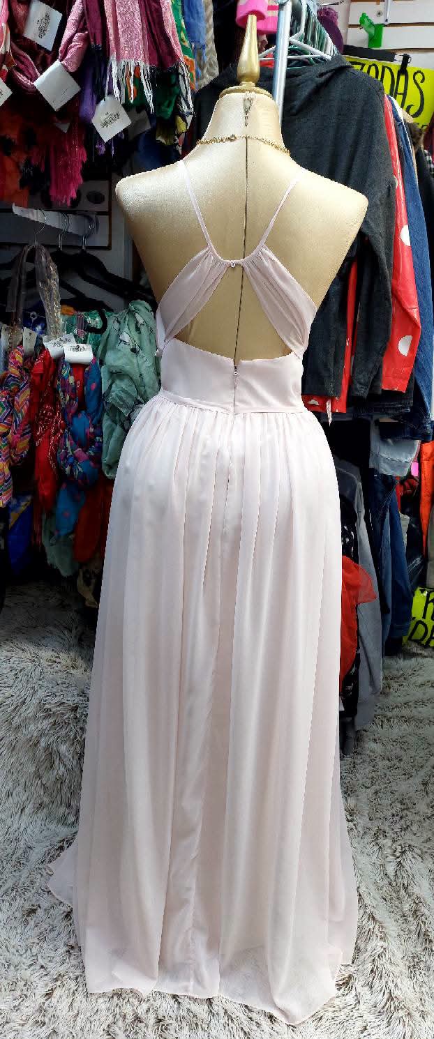 Vestido Color rosa blush