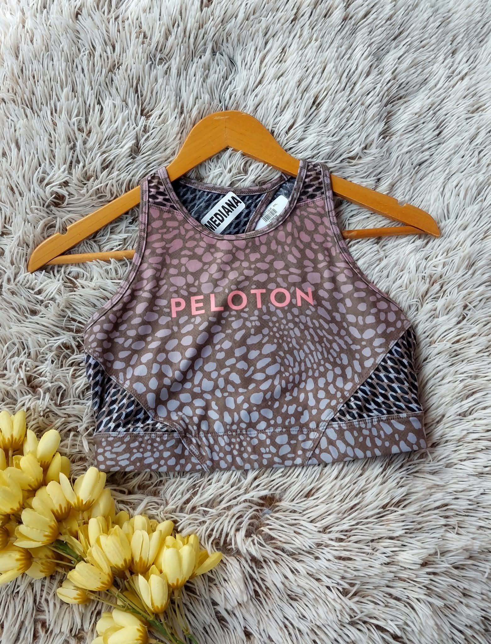 TOP CAFÉ ANIMAL PRINT