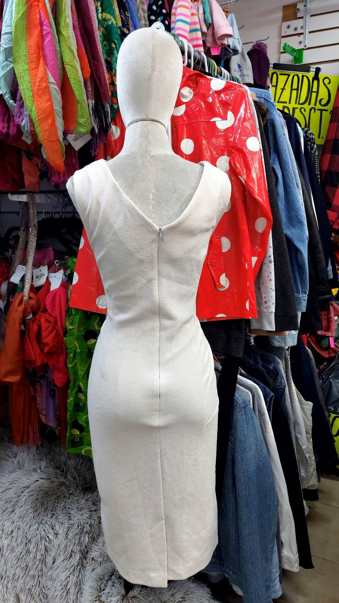 Vestido de Fiesta Marfil con
